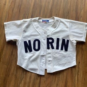 Cropped T-shirt jersey